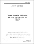 Motor Operated Gate Valve - Overhaul Instructions (part# 6R9-10-25-3)