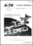 Vought LTV A-7D Flight Manual (part# 1A-7D-1)
