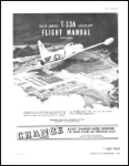 Lockheed T-33A Flight Manual (part# 1T-33A-1)