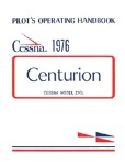 Cessna 210L Centurion 1976 Pilot's Operating Handbook USED (part# D1069-1-13)