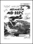 AerMacchi MB-339C Flight Manual (part# PI 1T-MB339C-1)