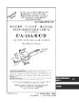 McDonnell Douglas F/A-18A, F/A-18B, F/A-18C, F/A-18D Performance Manual (part# NATOPS A1-F18AC-NFM-200)