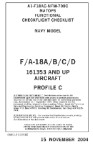 McDonnell Douglas F/A-18A, F/A-18B, F/A-18C, F/A-18D Functional Checkflight Checklist (part# A1-F18AC-NFM-700C)