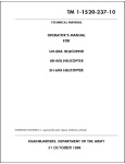 Sikorsky UH-60A, UH-60L, EH-60A Operator's Manual (part# TM 1-1520-237-10)