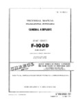 North American F-100D GENERAL AIRPLANE ORGANIZATIONAL MAINTENANCE (part# 1F-100D-2-1)