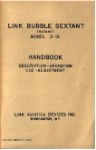 LINK BUBBLE SEXTANT A-12 HANDBOOK