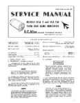 RCA 2, 2W Turn & Bank Indicator Service Manual (part# 458)