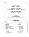 Bendix Types 790 & 865 Generator 1944 Overhaul Instructions (part# BX790,865-44-OH-C)