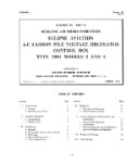 Bendix Type 1001, Models 2 & 4 1944 Operating & Service Instructions (part# BX11001ACCARBON)