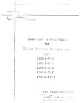 Bendix 30E16-1-A, C, 30E16-3-A, -C Overhaul Instructions (part# R73-12)