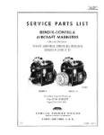 Bendix SB6RN-8, SB6RN-10 1946 Parts List (part# L-93-4)