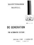 Cessna DC Generation Alternator Sys Maintenance Manual (part# D5230-1-13)