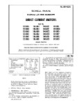 General Controls Direct Current Motor 1960 Overhaul With Parts Breakdown (part# 8D1-14-52-13)