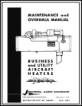 Janitrol Aero Division Aircraft Heaters 1981 Maintenance & Overhaul (part# 24E25-1)