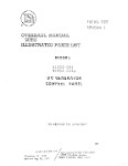 Lear Seigler 51530-001, 001A DC Generator Overhaul With Illustrated Parts List (part# 51225)
