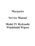 Marquette Hydraulic Windshield Wipers Maintenance Manual (part# MQHYDRAULICWIND-M-C)