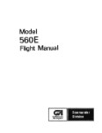 Aero Commander 560E 1957-60 Flight Manual (part# AC560E57-60-F-C)