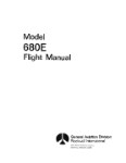 Aero Commander 680E 1958-60 Flight Manual CAA approved (part# AC680E-CL-C)