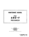 Aero Commander 680F Maintenance Manual (part# AC680F-M-C)