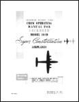Lockheed L-1049 Constellation Flight Manual (part# Report 7786)
