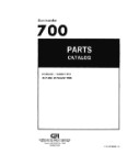 Aero Commander 700 Illustrated Parts Catalog (part# M700001-4)