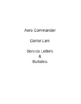 Aero Commander Service Letters and Bulletins Service Letters & Bulletins (part# AC100,180-SLB-C)