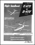 Boeing B-47B, B-47E Flight Manual (part# T.O. 1B-47E-1)