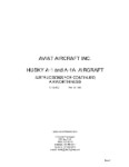 Aviat Aircraft Inc A-1 & A-1A 1998 Instructions for Continued Airworthiness (part# 70192-002)