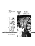 Beech E18S, E18S-9700, G18S, H18 Parts Catalog (part# 414-180154C)