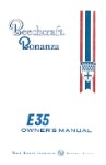 Beech S35 Bonanza Owner's Manual (part# 35-590110-1A)