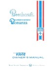 Beech V-35TC Series Owner's Manual (part# 35-590113-11B)