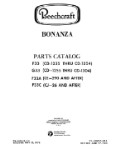 Beech F33, G33, F33A, F33C Bonanza Parts Catalog (part# 33-590010-7C)
