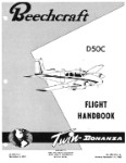 Beech D-50C Flight Handbook (part# 50-590127-1)
