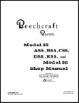 Beech 55, A, B, C, D, E & 58 Baron Maintenance/Shop Manual (part# 55-590000-13E)