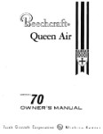 Beech Queen Air 70 Series Owner's Manual (part# 70-590021-7)