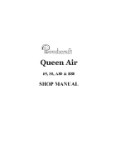 Beech Queen Air 65, 80, A80 Shop Manual (part# 65-590010-5C)