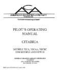 Bellanca Citabria 7ECA, 7GCAA, 7GCBC 1994 & up Pilot's Operating Handbook (part# BL7ECA94&UPPOHC)