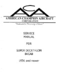 Bellanca 8KCAB Maintenance Manual 1991 & Newer (part# BL8KCAB)