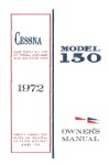 Cessna 150L 1972 Owner's Manual (part# D901-13)