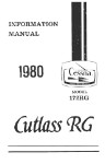 Cessna 172RG Cutlass 1980 Pilot's Information Manual (part# D1174-13)