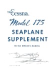 Cessna 175C 1960-62 Float Supplement Float Supplement (part# P-197A)