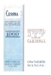 Cessna 177A & Cardinal 1969 Owner's Manual (part# D627-13)