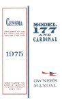 Cessna 177B & Cardinal 1975 Owner's Manual (part# D1037-13)