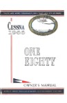 Cessna 180H 1966 Owner's Manual (part# D335-13)