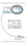 Cessna 185D 1965 Owner's Manual (part# D265-13)