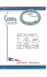 Cessna 185E 1966 (300 h.p) Owner's Manual (part# D360-13)