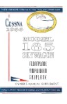 Cessna 185E Floatplane 1966 Owner's Manual (part# D386-13)