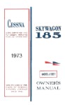 Cessna A185F 1973 Owner's Manual (part# D1001-13)