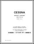 Cessna 182 1974-76 Illustrated Parts Catalog (part# P537-12)