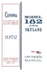 Cessna 182P & Skylane 1972 Owner's Manual (part# D906-13)